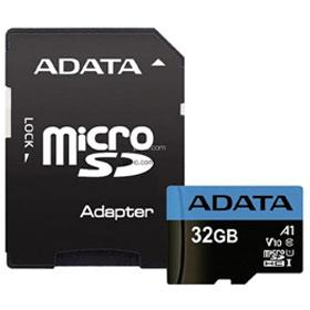 ADATA Premier microSDHC with adapter UHS-I U1 card - 32GB