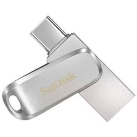 SanDisk Ultra Dual Drive Luxe USB Type-C Flash Memory - 256GB
