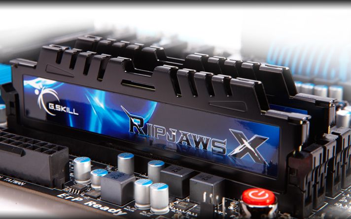 رم ddr3 جی اسکیلG.Skill RipjawsX DDR3 8GB Dual Channel 1600MHz CL7
