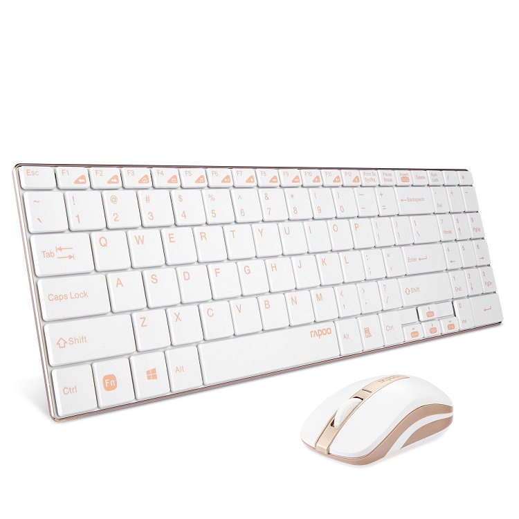 Rapoo 9160 5.6mm Ultra-Slim Wireless Keyboard and Mouse 1