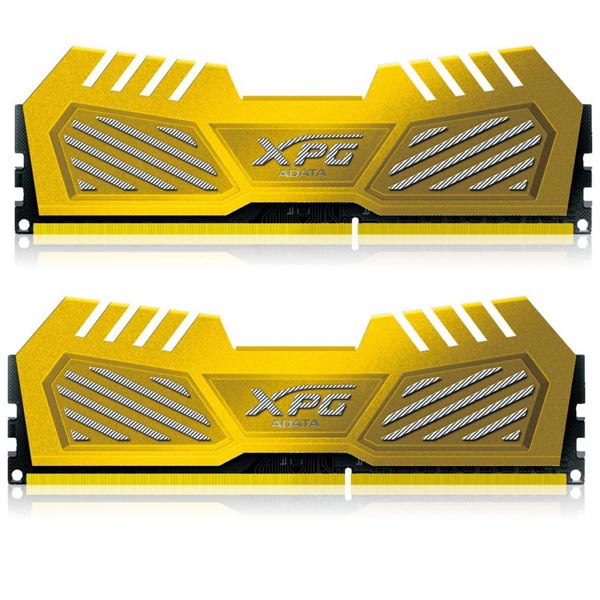 ADATA XPG V2 8GB DDR3 1600MHz CL9 Dual Channel رم ای دیتا 8 گیگابایت heat sink