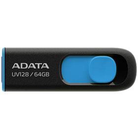 Adata DashDrive UV128 Flash Memory - 64GB