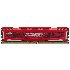 Crucial Ballistix Sport LT Red 4GB DDR4 2400MHz Single Channel RAM