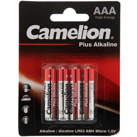 Camelion Plus Alkaline AAA Battery | 4-Pack