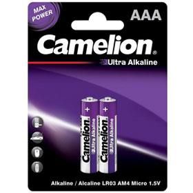 Camelion Ultra Alkaline AAA LR03 AM4 Battery | 2-Pack