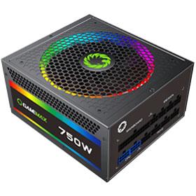 GameMax RGB750 Rainbow Gold 750W Power Supply