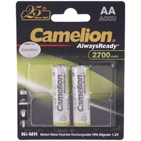 Camelion Ni-MH Rechargeable AA 2700mAh Battery | 2-Pack