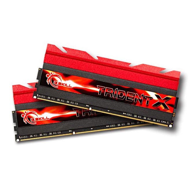 G.Skill TridentX DDR3 16GB (8GB*2) Dual 2400MHz رم F3-2400C10D-16GTX
