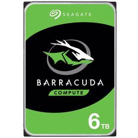 Seagate Barracuda Internal Hard Drive - 6TB