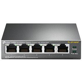 TP-Link TL-SF1005P 5 Port 10/100Mbps Desktop PoE Switch